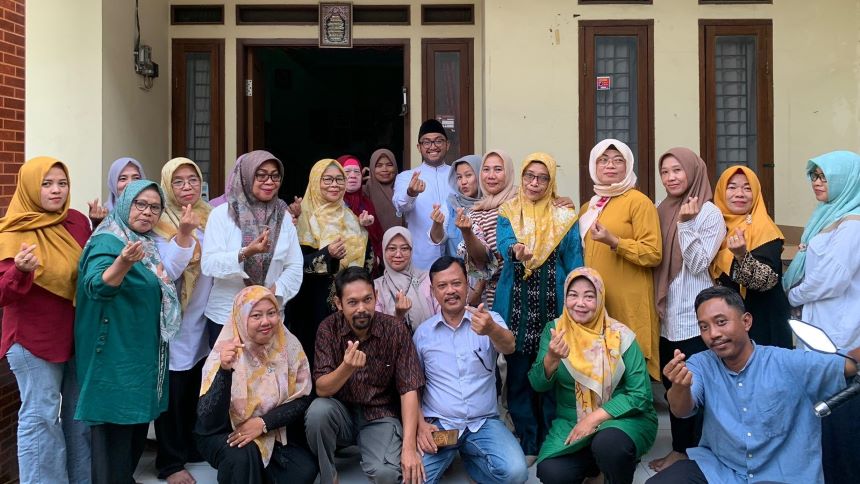 Ananda Trianh Salichan, SH, anggota DPRD Provinsi Banten dari Fraksi Partai Golkar Silaturahmi Bersama Warga Ciputat dan Pondok Aren