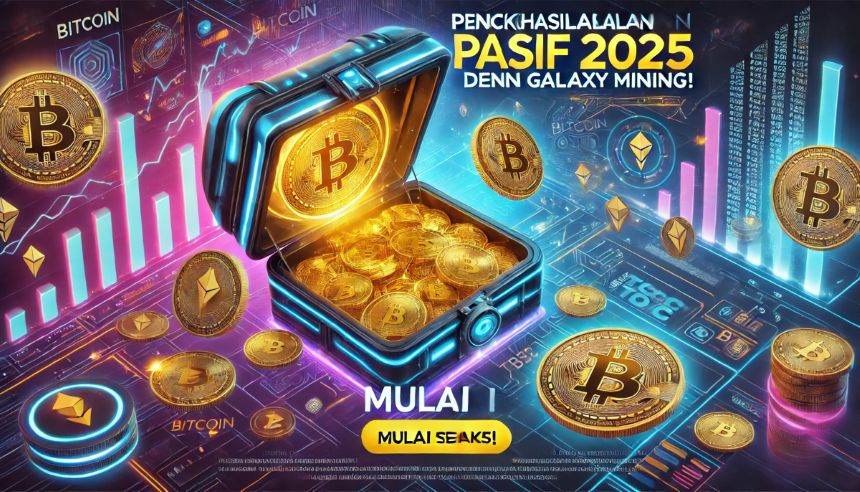 Cara Menambang TON dan tBTC Gratis dari Rumah = Solusi Galaxy Mining untuk Investasi Digital by DALL·E 2025