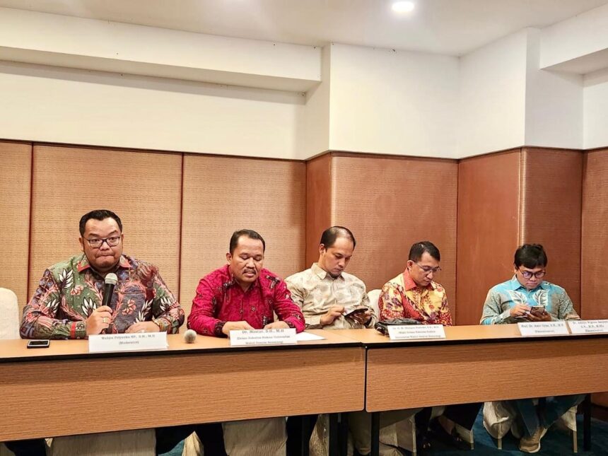 Kesimpulan itu diputuskan dalam Forum Focused Hasil Focus Group Discussion (FGD) yang digelar Fakultas Hukum Universitas Wahid Hasyim, Semarang dengan Firlmy Law Firm, Yogyakarta