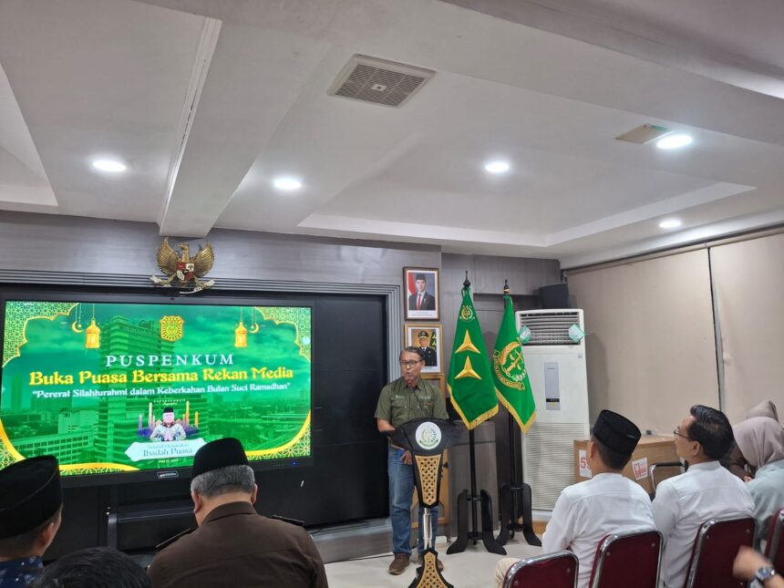 Ketua Forum Wartawan Kejaksaan Agung (Forwaka) Baren Antoni Siagian