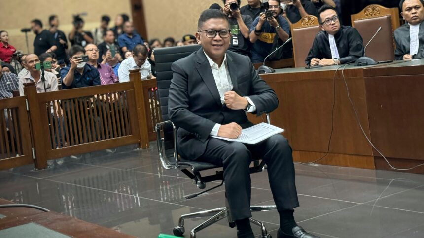 Hasto Kristiyanto Serukan Pentingnya Keadilan, Bongkar Ketidakjelasan Jawaban Jaksa