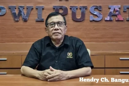 Ketua Umum Persatuan Wartawan Indonesia (PWI) Pusat, Hendry Ch Bangun