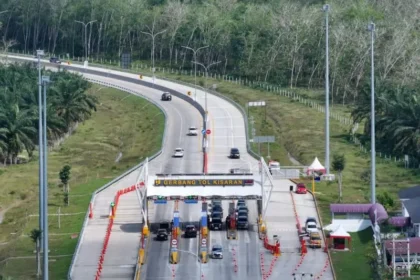 Arus balik di Tol Trans Sumatera
