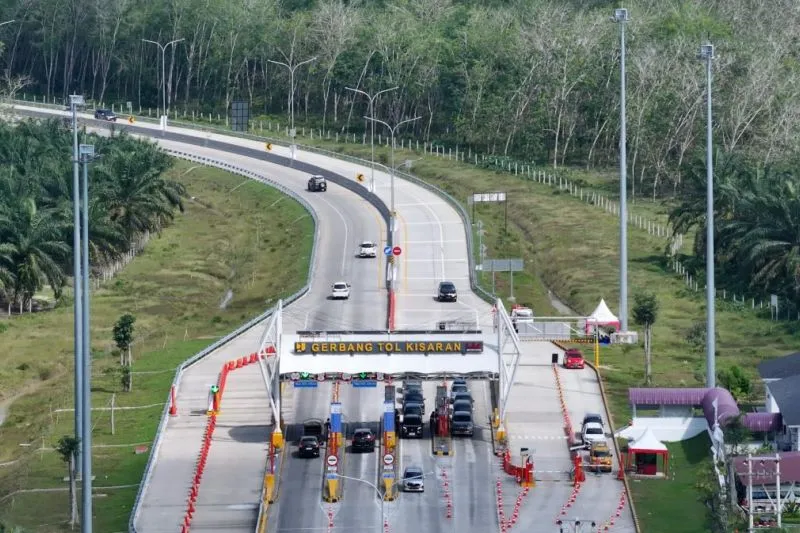 Arus balik di Tol Trans Sumatera