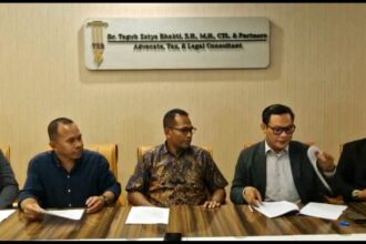 Konferensi Pers Pemuda ICMI menyikapi dikabulkannya uji meteriil Permenko No 12 tahun 2024 tentang PSN PIK 2.