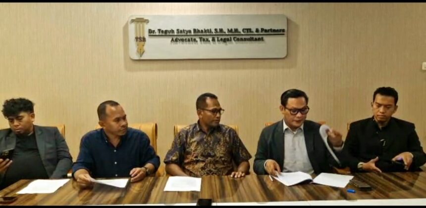 Konferensi Pers Pemuda ICMI menyikapi dikabulkannya uji meteriil Permenko No 12 tahun 2024 tentang PSN PIK 2.