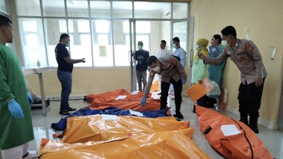 Korban ledakan pemusnahan amunisi TNI AD di Garut