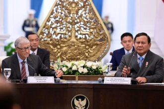 Presiden Prabowo Subianto dan Bill Gates di Istana Merdeka (Foto: Muchlis Jr - Biro Pers Sekretariat Presiden)