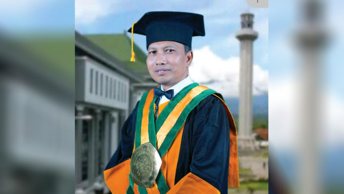 Prof. Dr. H. Ahmad Barizi, M.A sebagai Guru Besar dalam bidang Tasawuf