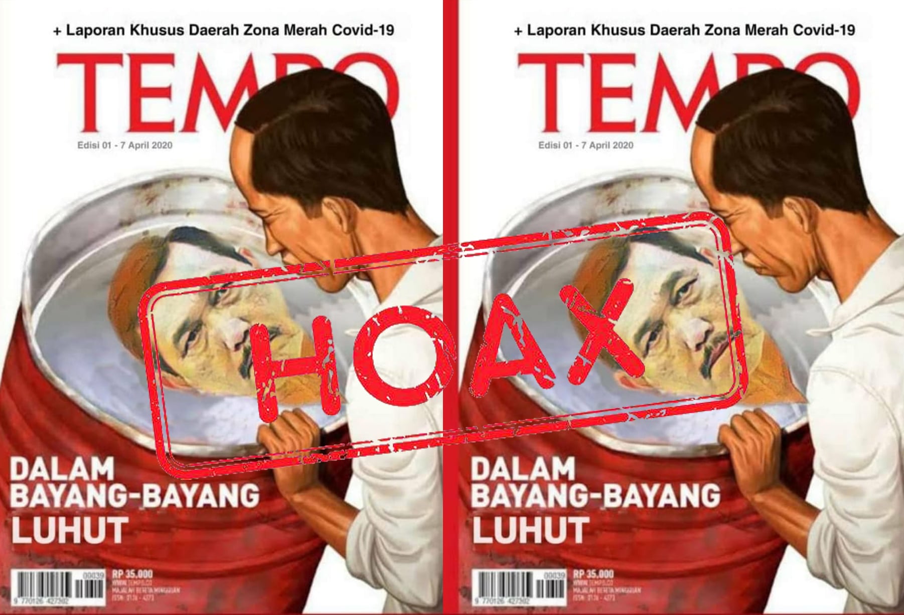 Hoax - Majalah Tempo, Dalam Bayang-bayang Luhut Binsar Panjaitan