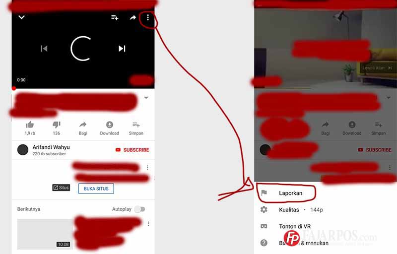Melaporkan Pelanggaran Video Youtube via Android - 1