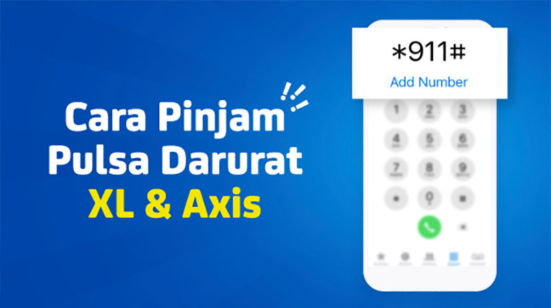 Menggunakan Pulsa Darurat XL Axiata
