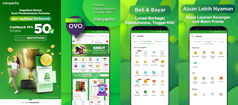 Aplikasi Tokopedia - Jual Beli Online & Pulsa